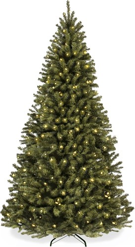 15ft pre lit artificial - 15ft, pre-lit