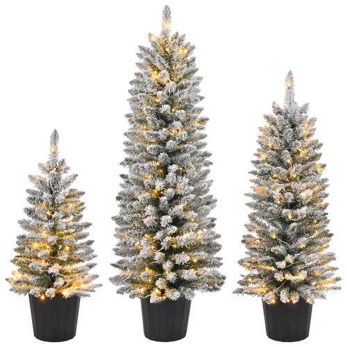 Set pre lit xmas - of, 3
