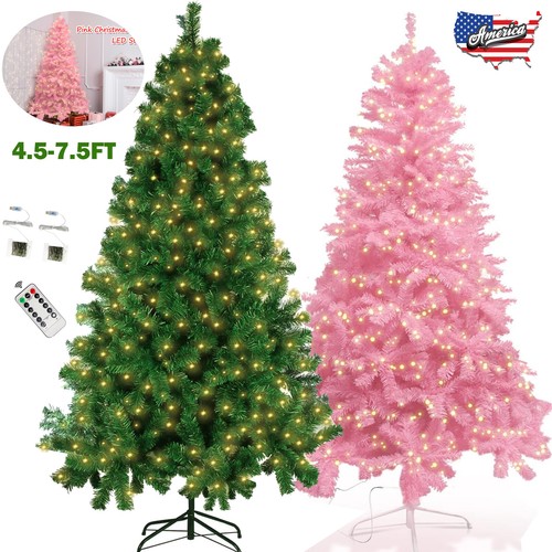5ft pre lit fiber optic - 4.5-7.5ft,