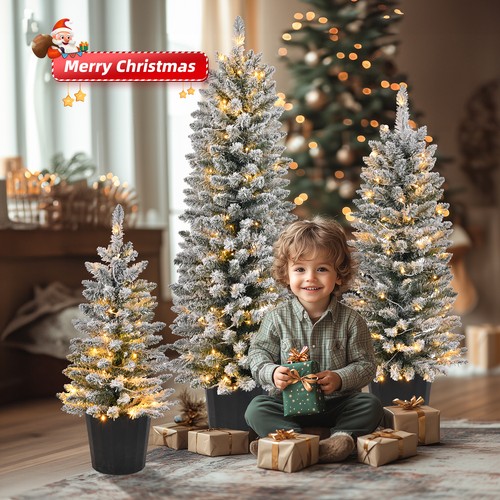 3ft 4ft 5ft pre lit - 3ft, christmas